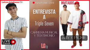 entrevista a Triple Seven el dúo de reggaeton en letras Cristianas TV