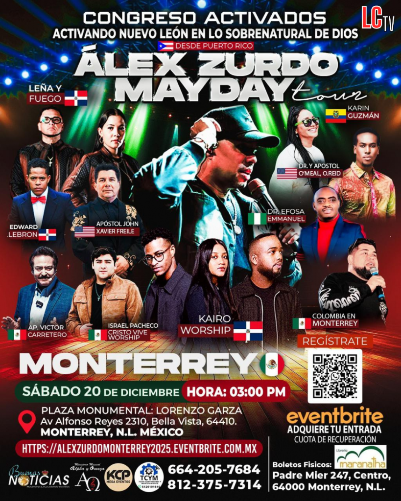 alex zurdo en monterrey 2025 congreso activados evento cristiano alex zurdo en monterrey 2025 congreso activados evento cristiano