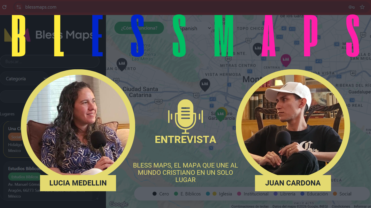 Bless Maps, el mapa que une al mundo cristiano