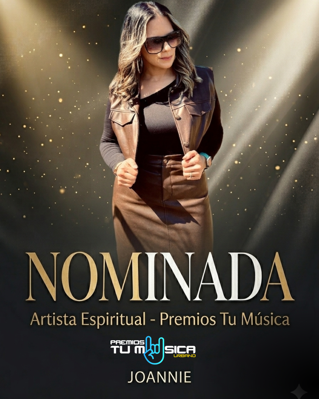 Joannie alcanza importante nominación en los Premios Tu Música Urbano