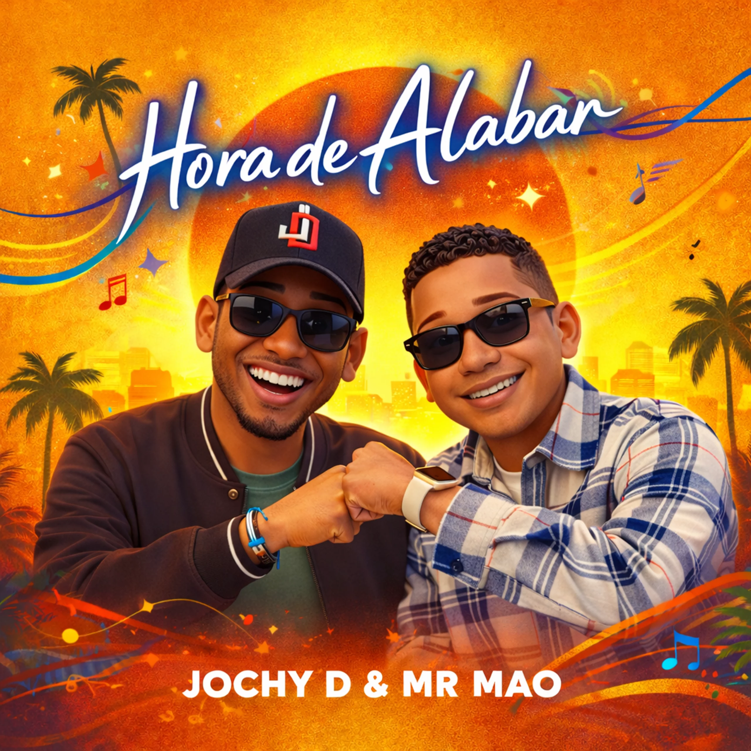 Jochy D y mr Mao hora de Alabar portada