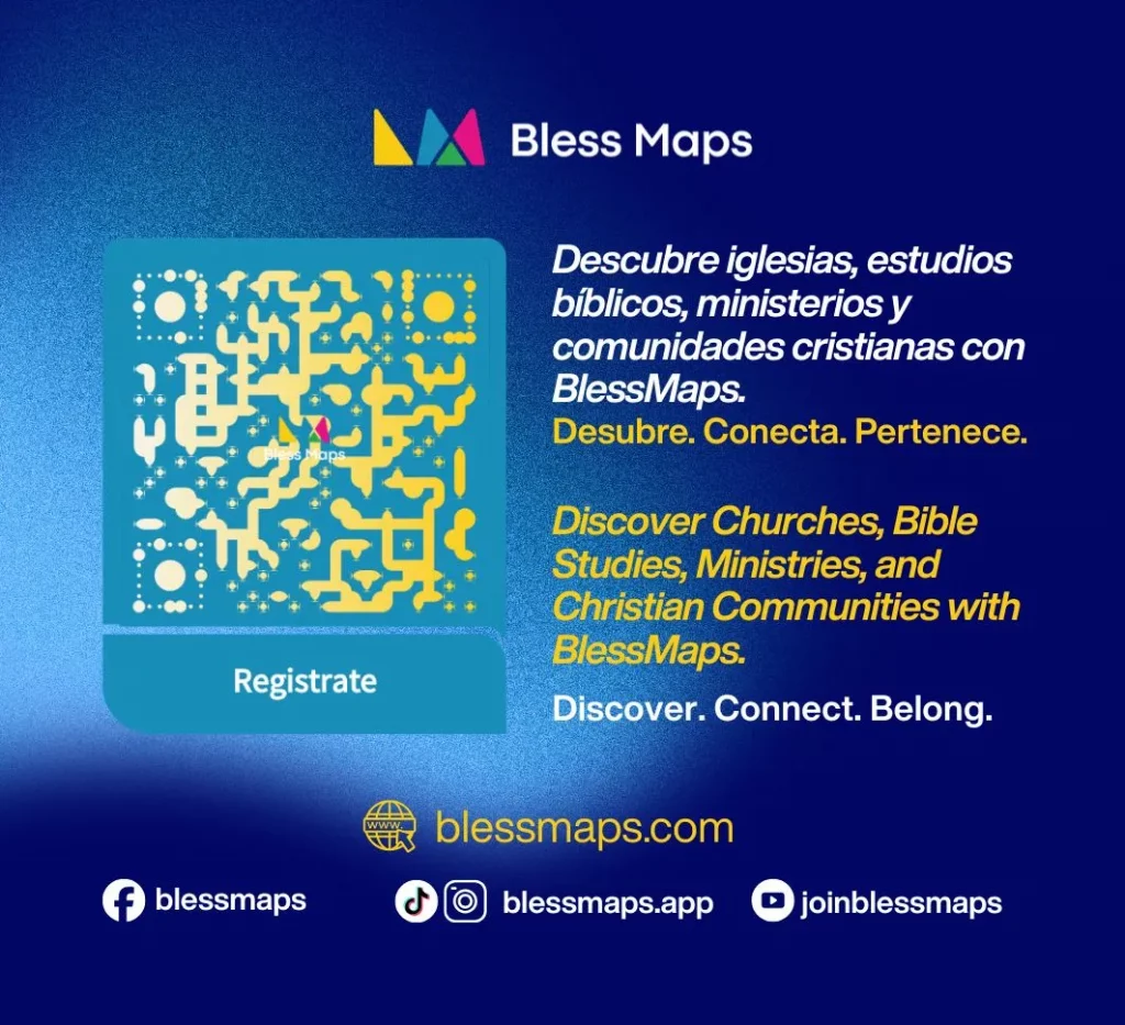 Bless Maps blessmaps el mapa cristiano QR